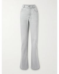 Bottega Veneta - High-Rise Straight-Leg Jeans - Lyst