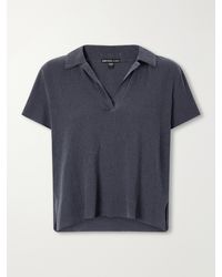 James Perse - Cotton-Piqué Polo Shirt - Lyst