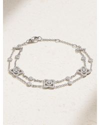 De Beers London - Lotus By De Beers 18-Karat Diamond Bracelet - Lyst