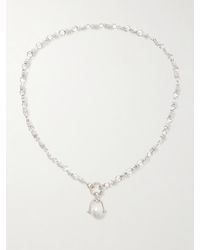 Loren Stewart - Cirque Sterling Pearl Necklace - Lyst