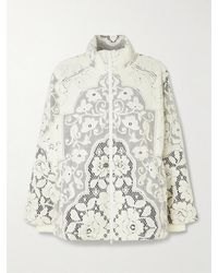 Sea - Arianna Padded Lace Jacket - Lyst