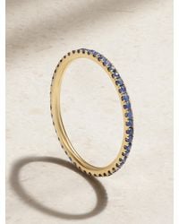 Ileana Makri - Bague En Or 18 Carats (750/1000) Et Saphirs Thread - Lyst