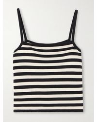 Posse - Darcy Striped Pima Cotton Tank - Lyst