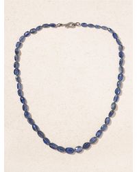 Ileana Makri - 18-Karat, Sterling, Kyanite And Diamond Necklace - Lyst