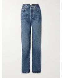 Agolde - Kelly High-Rise Straight-Leg Jeans - Lyst