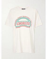 Willy Chavarria - Chorizo Printed Cotton-Jersey T-Shirt - Lyst