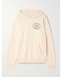 Sporty & Rich - Riding Club Printed Cotton-Jersey Hoodie - Lyst