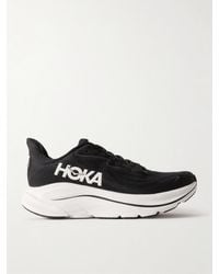 Hoka One One - Clifton 10 Rubber-Trimmed Jacquard-Mesh Sneakers - Lyst