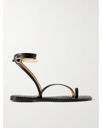 Amanu - The Kalahari Embellished Leather Sandals - Lyst