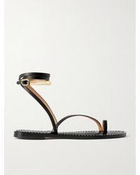 Amanu - The Kalahari Embellished Leather Sandals - Lyst