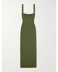 Solace London - Joni Stretch-Crepe Maxi Dress - Lyst