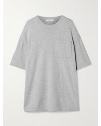 The Row - Kaddy Oversized Brushed Cotton-Jersey T-Shirt - Lyst