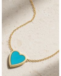 Jennifer Meyer - Mini Heart 18-Karat Necklace - Lyst