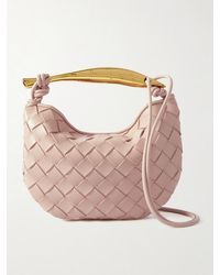 Bottega Veneta - Sardine Mini Intrecciato Leather Shoulder Bag - Lyst