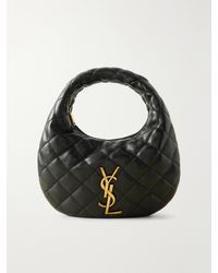 Saint Laurent - Icarino Matelassé Leather Tote - Lyst