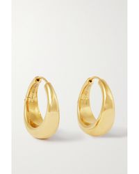 LIE STUDIO - Boucles D'Oreilles En Plaqué Or The Andrea - Lyst