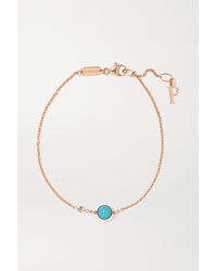 Piaget Possession 18-karat Rose Gold, Turquoise And Diamond Bracelet - Metallic