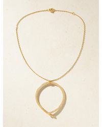 Tabayer - Oera Kette Aus 18 Karat Mit Diamanten - Lyst