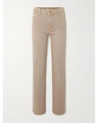Mother - Jean Droit Taille Haute The Kick It - Lyst