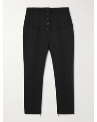 Jacquemus - Le Pantalon Arlesien Crepe Skinny Capri Pants - Lyst