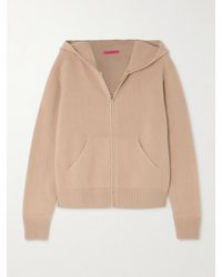 The Elder Statesman - Cropped Cashmere Hoodie - Lyst