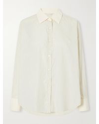 mfpen - Inquiry Striped Cotton Shirt - Lyst