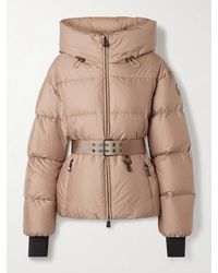 Moncler - Nisene Hooded Belted Quilted Ripstop Down Ski Jacket - Lyst