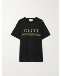 Gucci - Übergroßer T-Shirt Mit Logo - Lyst