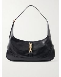 Gucci - Jackie 1961 Slim Textured-Leather Shoulder Bag - Lyst