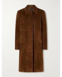 Tom Ford - Suede Mackintosh Coat - Lyst