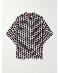 La DoubleJ - Mother Estelle Printed Crepe Blouse - Lyst