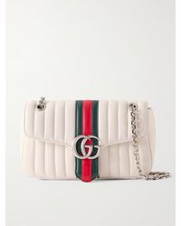 Gucci - Jetset Gg Marmont Quilted Leather Crossbody Bag - Lyst
