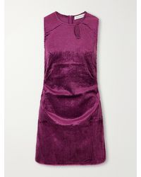 Christopher Esber - Loophole Cotton-Blend Corduroy Mini Dress - Lyst