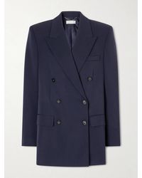 Stella McCartney - Double-Breasted Wool-Twill Blazer - Lyst