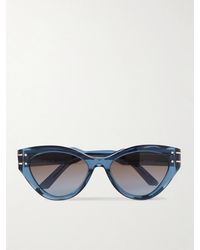 Dior - Diorsignature B71 Cat-Eye Acetate Sunglasses - Lyst
