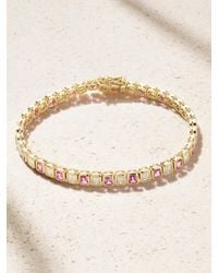 Anita Ko - 18-Karat, Sapphire And Diamond Tennis Bracelet - Lyst