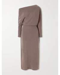 Altuzarra - Kasos Asymmetric Cashmere Maxi Dress - Lyst