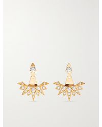 Piaget - Sunlight 18-Karat Rose Diamond Earrings - Lyst