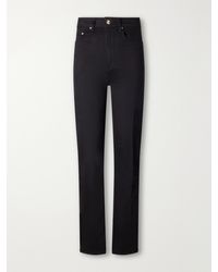 OSSOU - Flex Stretch High-Rise Straight-Leg Jeans - Lyst