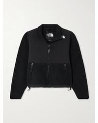 The North Face - Denali Embroidered Shell-Trimmed Polartec Fleece Jacket - Lyst