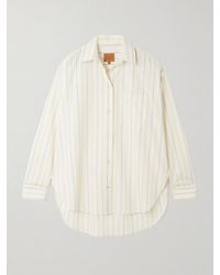 Jamie Haller - The Essential Striped Cotton-Poplin Shirt - Lyst