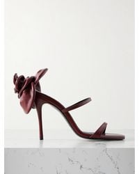 Magda Butrym - Mules Aus Leder Mit Applikationen - Lyst