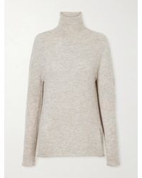 Lauren Manoogian - Bottle Funnel Baby Alpaca Wool-Blend Turtleneck Sweater - Lyst