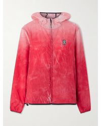 On Shoes - Pace Appliquéd Textured-Shell Hooded Jacket - Lyst