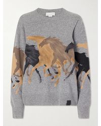 Stella McCartney - Racing Horse Wool Sweater - Lyst