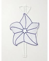 FARM Rio - Coast Stars Linen-Blend Halterneck Top - Lyst