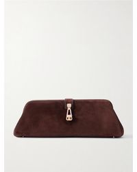 Gabriela Hearst - Paola Suede Clutch - Lyst