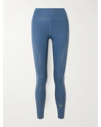 adidas By Stella McCartney - Truepurpose Optime Perforated Printed Recycled Stretch-Jersey Leggings - Lyst