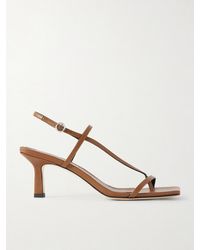 Aeyde - Elise Leather Slingback Sandals - Lyst