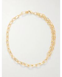 Roxanne Assoulin - The Paperclip-Tone Necklace - Lyst